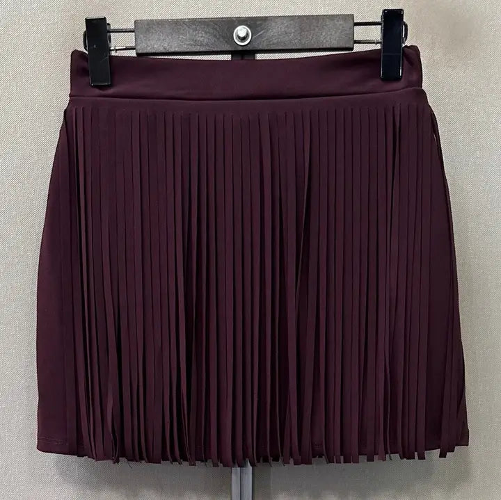 Fringed Short Skirt