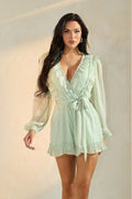 Ruffle Detail Romper